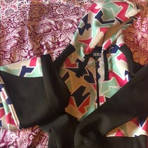 Slightly worn two piece set